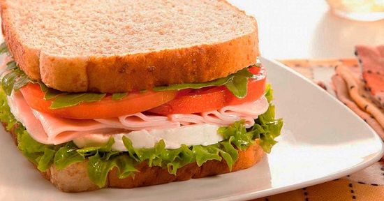 sandwich de jamn